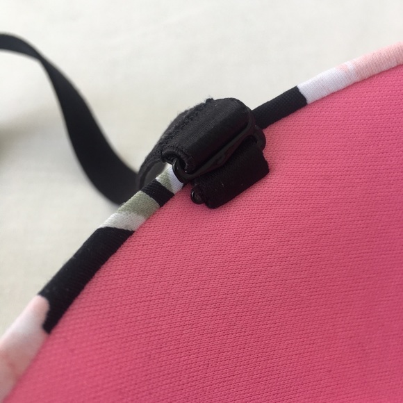 Pink Floral Wear Everywhere Multi-Way Push-Up Bra - Picture 5 of 6